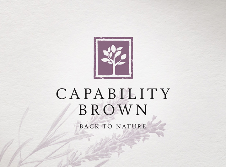 The Capability Brown Back to Nature logo