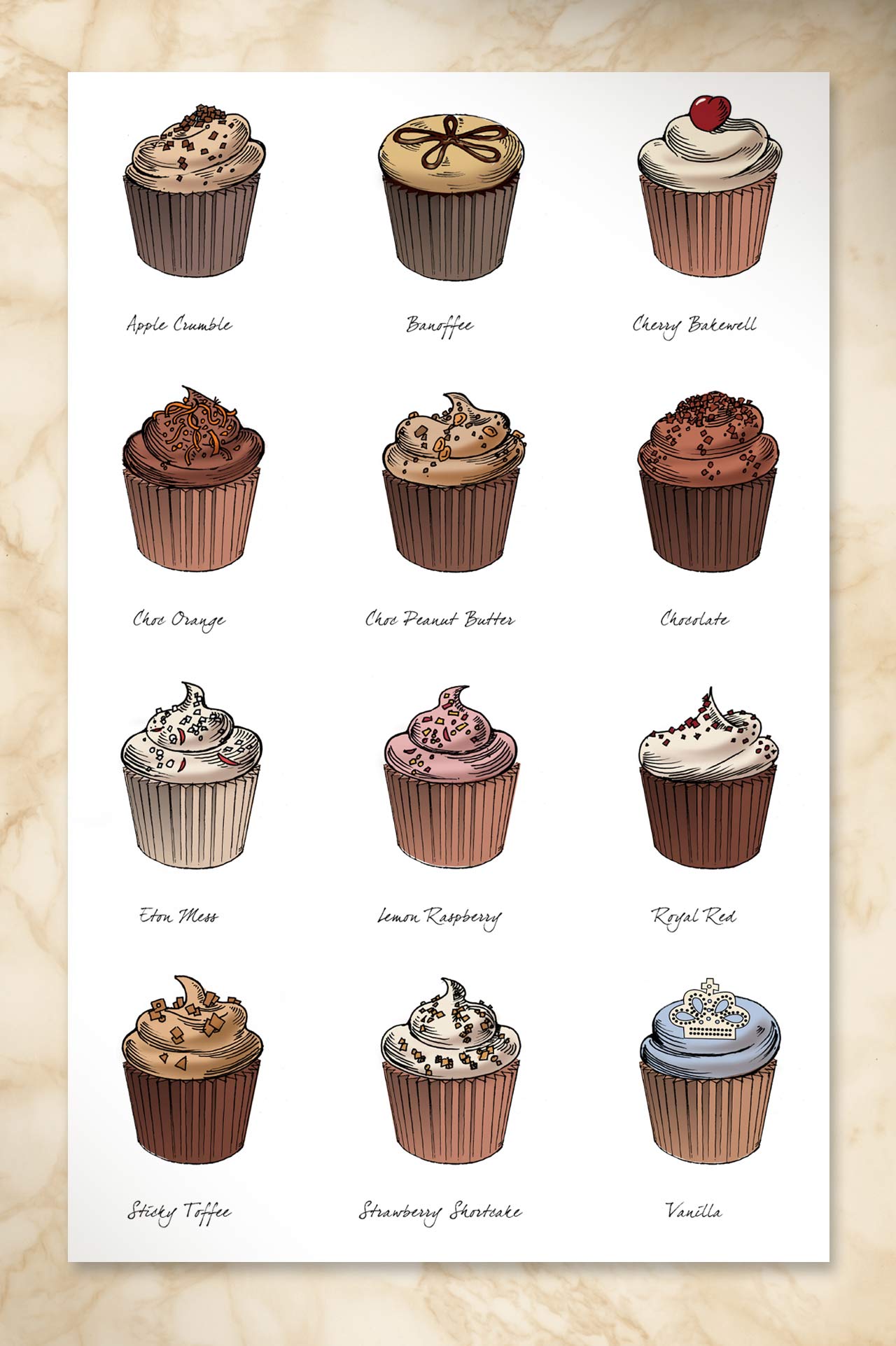 styles of GB Cupcakes