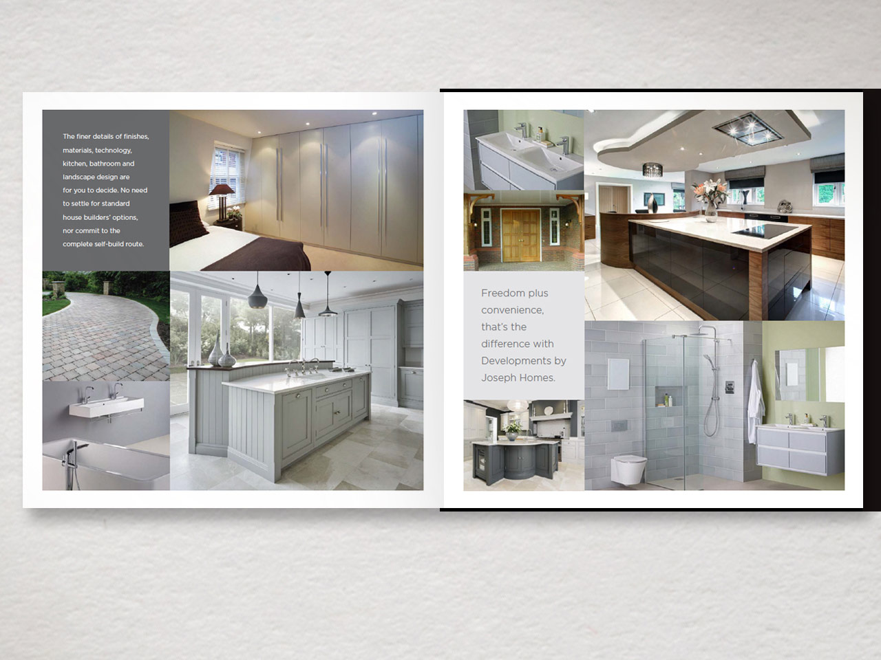 Jospeh Homes specification guide inner catalogue
